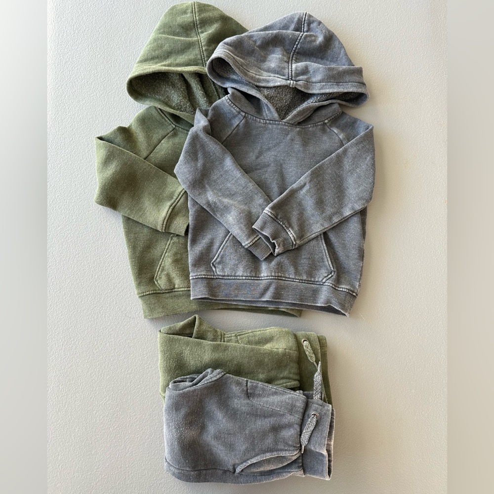 Set of Toddler matching sweatsuits